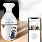Güvenlik Kamerası Wifi Kamera Duylu Ev Kamerası Wifi Bağlantılı Dönebilen - vipsepet