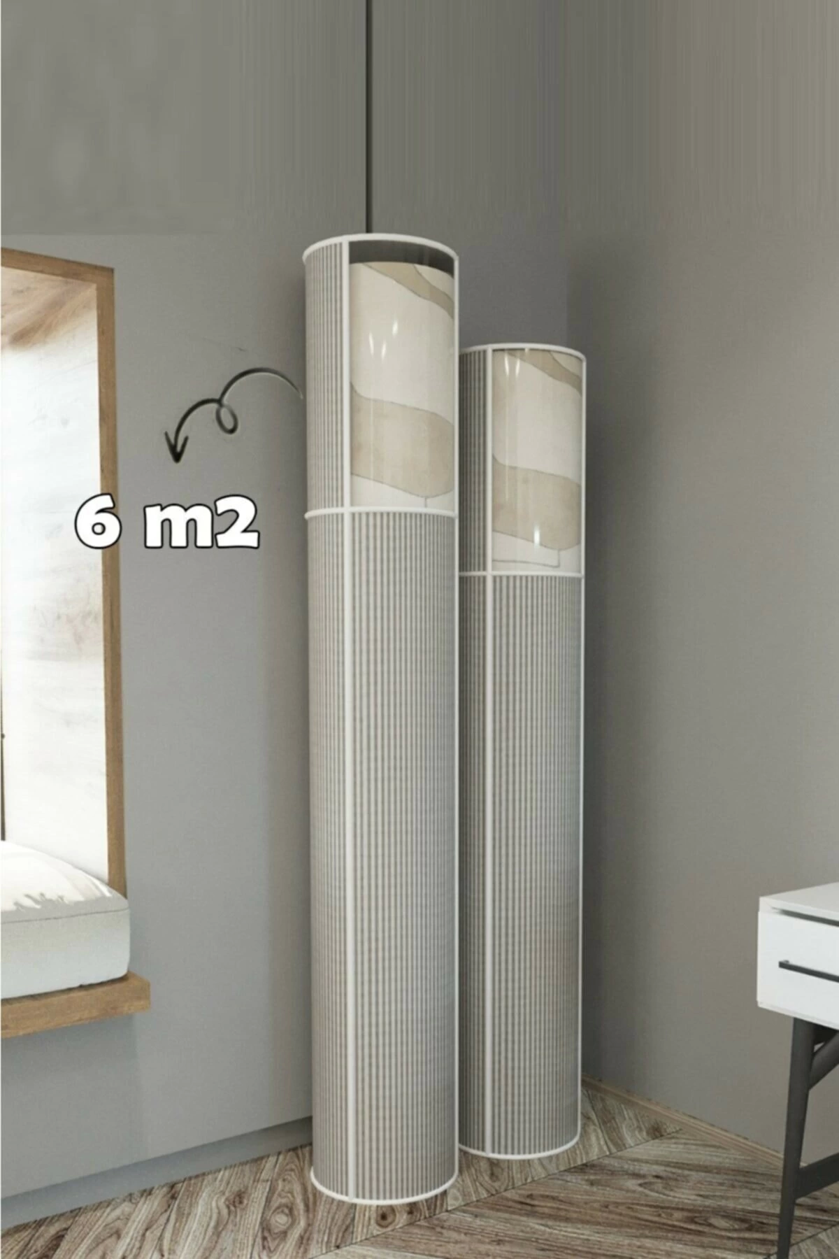 hava-geciren-ozellikli-pvc-pencereli-hali-kilifi-hurcu-00661-6-m2-120450148-sw1200sh1800 Nefes Alabilir Özellikli PVC Pencereli Halı Saklama Hurcu 6 m² ( Vipsepet ) - Görsel 1