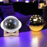 Hava Nemlendirici Masa ve Gece Lambası USB Projeksiyon Aromaterapi - Vipsepet