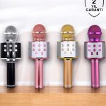 Şarjlı ve Uzun Pil Ömürlü Karaoke Mikrofon USB Bellek Destekli, Profesyonel Ses - Vipsepet
