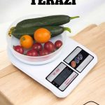 Kompakt Tasarım ve Tek Tuşla Sıfırlama Özelliğiyle Kullanımı Kolay Mutfak Tartısı - Vipsepet