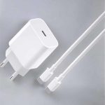 İOS Uyumlu Type-C Girişli Hızlı Şarj 15/15 Pro Max Adaptör ve Kablosu - Vipsepet