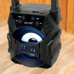 Işıklı Bluetooth Hoparlör Müzik ve Renkli Işık Taşınabiilir - Vipsepet