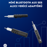 Kablolu Hoparlör ve Kulaklıklar İçin Bluetooth Adaptör | Mini Boy, Klipsli, Taşınabilir - Vipsepet
