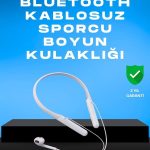 Kablosuz Bluetooth Kulaklık – Boyun Askılı, 100 Saat Pil Ömrü - vipsepet