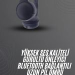 Kablosuz Bluetooth Kulaklık Kulak Üstü Ayarlanabilir Uzun Ömürlü - vipsepet