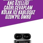 Kablosuz Bluetooth Kulaklık Pro Yeni Nesil Dokunmatik Kontrol - vipsepet