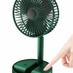 Katlanabilir Usb Şarjlı Masaüstü Soğutucu Mini Fan Telefon Tutucu - Vipsepet