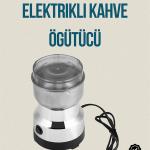 Kompakt Elektrikli Kahve ve Baharat Öğütücü | 14500 Devir, Şeffaf Kapaklı, Hediye İçin İdeal - Vipsepet
