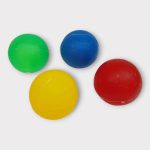 Köpek Oyuncağı - Plastik Düdüklü Top - 4 lü Set (Vipsepet)