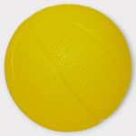 Köpek Oyuncağı - Plastik Düdüklü Top - Sarı (Vipsepet)