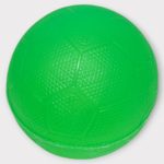 Köpek Oyuncağı - Plastik Düdüklü Top - Yeşil (Vipsepet)