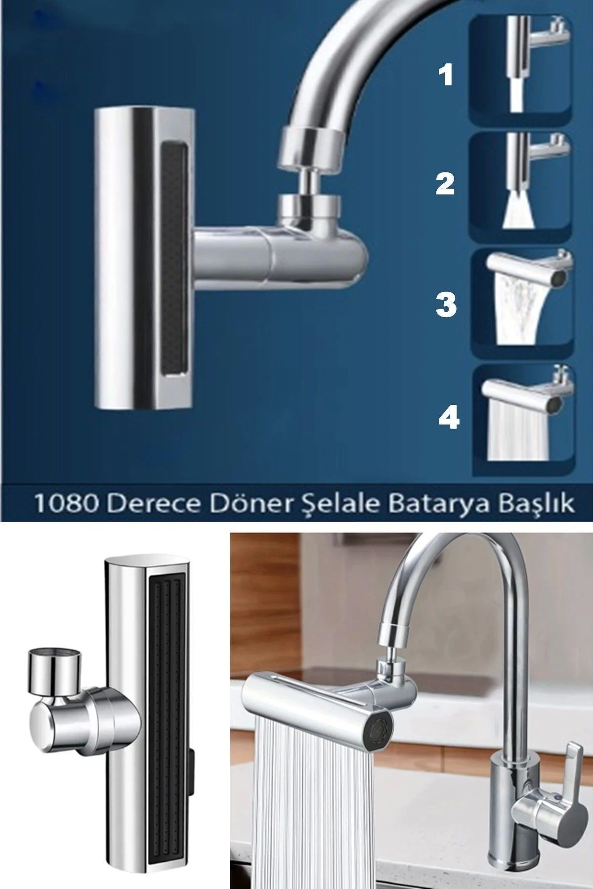 krom-tasarruflu-4-modlu-selale-ayarlanabilir-musluk-basligi-mutfak-eviye-bataryasi-la98901247-sw1200sh1800 Krom Tasarruflu Şelale Musluk Başlığı 4 Modlu, Ayarlanabilir, Su Tasarrufu Sağlayan Pratik Başlık ( Vipsepet ) - Görsel 1