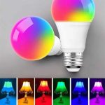Led Ampul Enerji Dostu RGB Işıklı 100W Led Işık - Vipsepet
