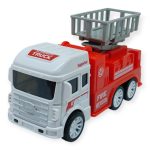 İş Makinaları Serisi - Sürtmeli İtfaiye Aracı 12 cm  - Asansör (Vipsepet)