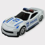 Metal Mini Polis Arabası  8 cm - Polis - 1 (Vipsepet)