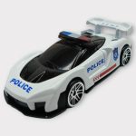 Metal Mini Polis Arabası  8 cm - Polis - 4 (Vipsepet)