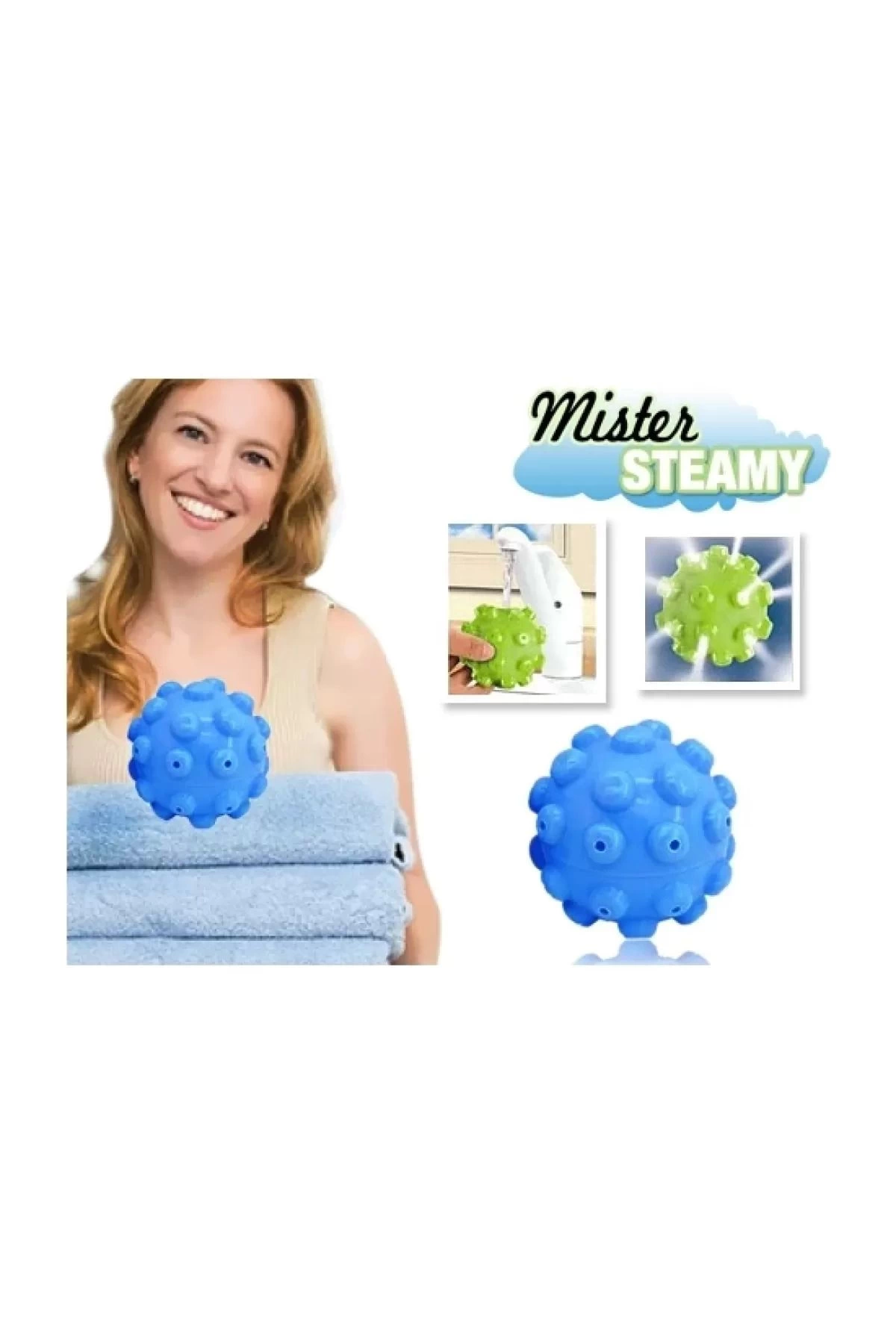 mister-steamy-buharli-camasir-kurutma-ve-utu-toplari-2-li-179852334-sw1200sh1800 Mister Steamy Buharlı Çamaşır Kurutma ve Ütü Topları (2'li) ( Lisinya ) - Görsel 1