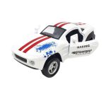 Mustang Çek Bırak Spor Araba - Işıklı Sesli Model - FY6148-12D-Beyaz (Vipsepet)