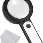 Nikula-30X -12Işıklı Büyüteç Taşınabilir Çıft Katmanlı Optik Cam Okuma Büyüteç 2290-18 ( Vipsepet )