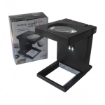 Nikula-Katlanır Plastık,led ışıklı Test Cıhazı Büyüteç 2.5x90mm ( Vipsepet )