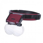 Nikula- Lens Takmalı 4 Lens , Led Lambalı şapka Tip Büyüteç ( Vipsepet )