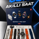 Akıllı Saat 7 Kordonlu Yeni Nesil Arama Cevaplayan Çok Fonksiyonlu - Vipsepet