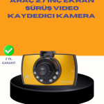 Araç Ön Kamera Full HD Kayıt ve G Sensor Özellikli - Vipsepet