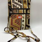 Otantik Desenli Fermuarlı Askılı Çanta Özel Dikim - GS302 (Vipsepet)
