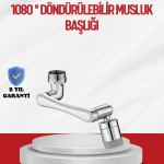 1080° Çok Yönlü Musluk Aparatı Püskürtme ve Köpük Akışlı - Vipsepet