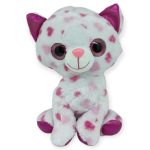 Peluş Cam Gözlü Hayvanlar 25 cm - Kedi (Vipsepet)