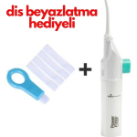 2'si 1 Arada Mekanik Diş ve Ağız Temizleme  Ve  Diş Beyazlatma Seti | Power Floss ( Vipsepet )