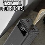 Powerbank 60.000 MAH Dijital Göstergeli 4 Portlu Taşınabilir - vipsepet