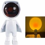 Projeksiyon Güneş Lambası Astronot Gün Batımı Projektör LED Işıklı - Vipsepet