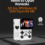 Taşınabilir Retro Oyun Konsolu – 15.000 Oyun, 64 GB Depolama, IPS Ekran - Vipsepet