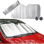 Araç Ön Cam Katlanabilir Güneşlik Isı Yansıma Önleyici Dacia Duster Honda Civic Ford Focus Skoda Superb - vipsepet