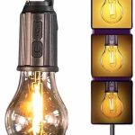 Şarjlı Dekoratif Kamp Lambası Askılı Ampul Led Işık Type-C Girişli - Vipsepet