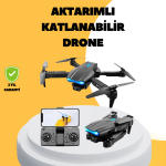 Wifi FPV Canlı Görüntü Aktarımlı Katlanabilir Drone - Vipsepet