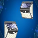 Solar Sensörlü Duvar Lambası Bahçe Lamba 20 Led Işık - Vipsepet