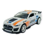 Spor Araba GT-500 Sürtmeli Işıklı Sesli Beyaz Plastik 18cm (Vipsepet)