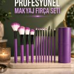 12 PARÇA PROFESYONEL MAKYAJ FIRÇA SETİ - Vipsepet