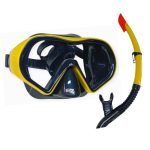 Star Diving Dalış Maskesi ve Snorkel Yetişkin - 51712-SARI (Vipsepet)