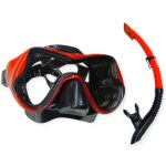 Star Diving Dalış Maskesi ve Snorkel Yetişkin - 51714-KIRMIZI (Vipsepet)