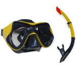 Star Diving Dalış Maskesi ve Snorkel Yetişkin - 51715-SARI (Vipsepet)