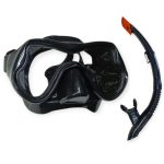 Star Diving Dalış Maskesi ve Snorkel Yetişkin - 51714-SİYAH (Vipsepet)