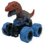Sürtmeli Dinazor Arabalar 12 cm - H-20 - T-Rex -Kahverengi (Vipsepet)