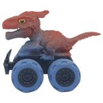 Sürtmeli Dinazor Arabalar 12 cm - H-20 - Parasaurolophus - Mavi (Vipsepet)