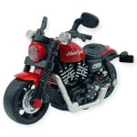Sürtmeli Işıklı Sesli Chopper Motor Kırmızı 15cm (Vipsepet)