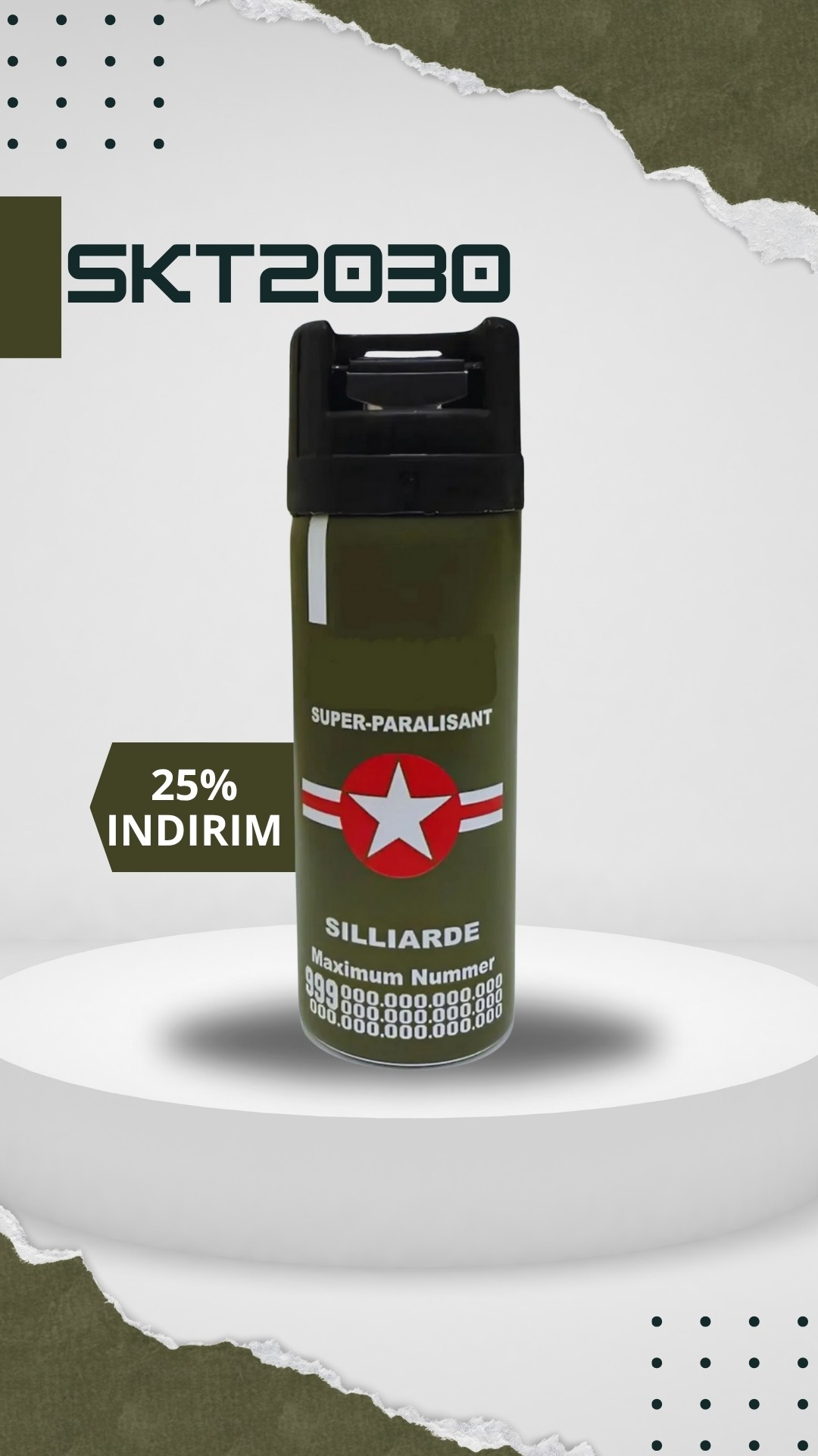 tasrmni Kompakt Güvenlik Spreyi 40ml – Taşınabilir Boy 2 Adet SKT2030 - Görsel 1