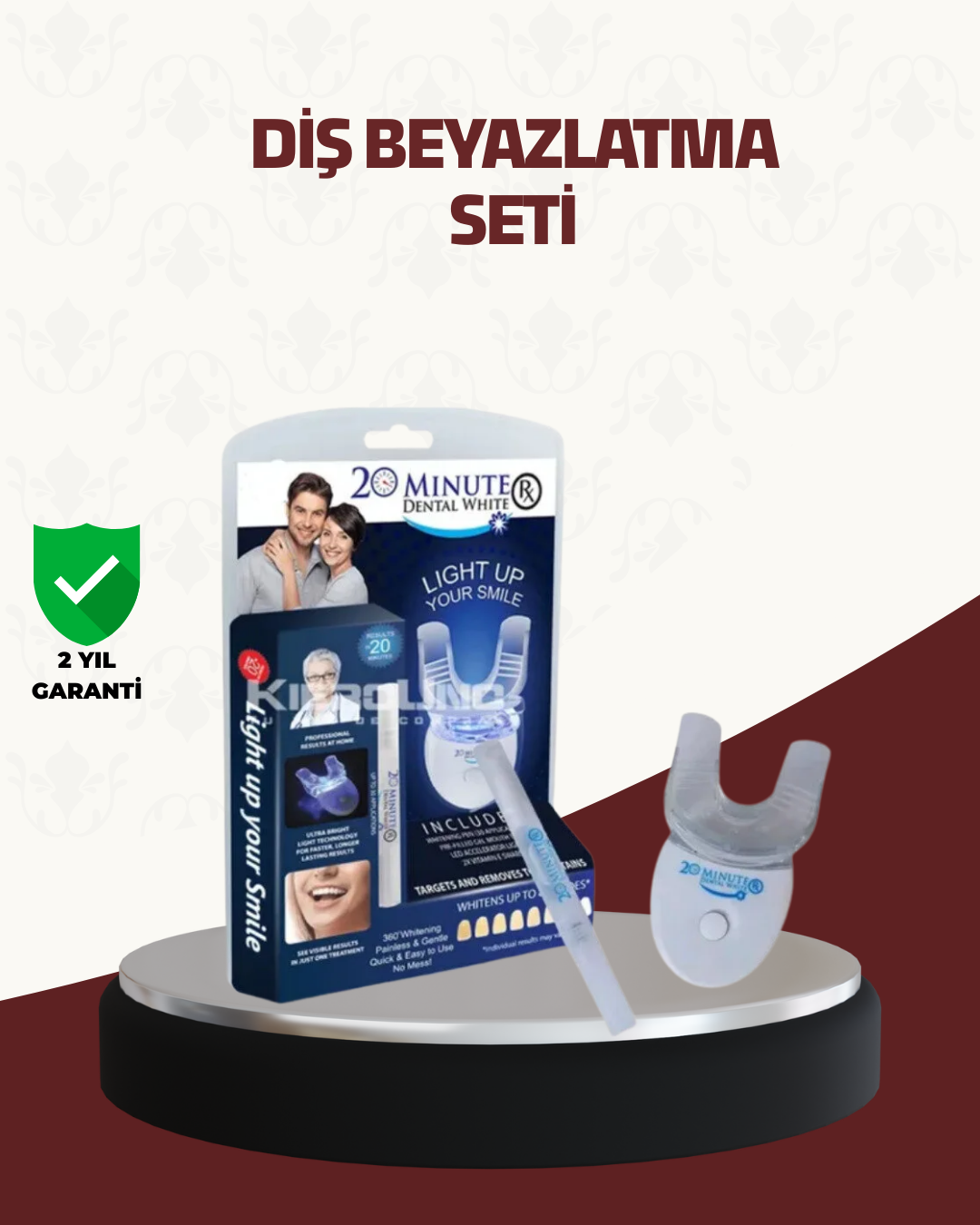 titresimli-zayiflama-ve-masaj-kemeri-8 Evde Kullanıma Uygun LED Teknolojili Diş Beyazlatma Kiti - Vipsepet - Görsel 1